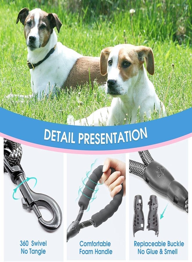 Orrda Stylish Nylon Rope Dog Cord Training Leash | Dog Leash 4 FT Thick Durable Rope Comfortable Padded Handle Reflective Rope Dog Leash for Medium Large Dogs (Multicolor) - Image 5